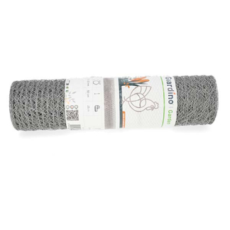 Giardino Kippengaas | Giardino | 25 m x 50 cm (Maaswijdte 25 x 25 mm, Metaal, Zilver) 3940171 K170105634 - 1