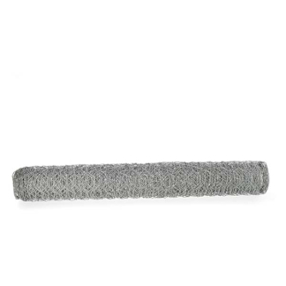 Giardino Kippengaas | Giardino | 5 m x 50 cm (Maaswijdte 25 x 25 mm, Metaal, Zilver) 3940011 K170105632 - 1