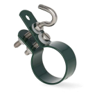 Klem | Giardino | Ø 40 mm (Incl. bout en moer, Metaal, Groen)