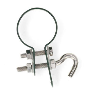 Giardino Klem | Giardino | Ø 40 mm (Incl. bout en moer, Metaal, Groen) 7091 K170105604 - 3