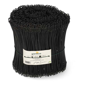 Giardino Lusdraad | Giardino | 1000 stuks (20 cm x Ø 1.4 mm, Zwart) 862511 K170105648 - 3