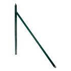 T-afrasteringspaal | Giardino | Ø 30 mm x 100 cm (Groen)