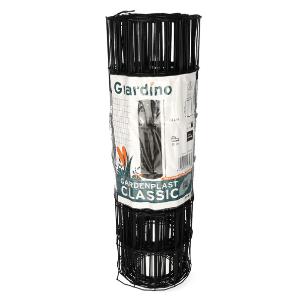 Giardino Tuingaas | Giardino | 10 m x 61 cm (Maaswijdte 10.16 x 5.08 cm, Staal, Zwart) 1529531 K170105585 - 1