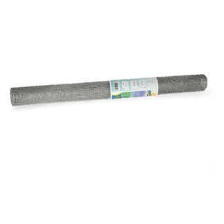Giardino Tuingaas | Giardino | 1 m x 60 cm (Maaswijdte 4 x 4 mm, Metaal, Zilver) 7110101 K170105624