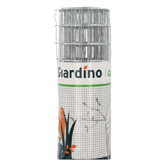 Giardino Vogel- en konijnengaas | Giardino | 5 m x 51 cm (Maaswijdte 25.4 x 25.4 mm, Metaal, Zilver) 7730001 K170105614 - 2