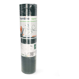 Giardino Vogelgaas | Giardino | 10 m x 51 cm (Maaswijdte 12.7 x 12.7 mm, Metaal, Groen) 6140011 K170105617 - 3