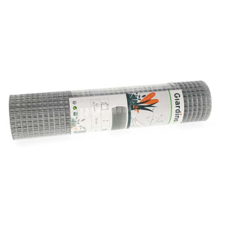 Giardino Vogelgaas | Giardino | 10 m x 51 cm (Maaswijdte 12.7 x 12.7 mm, Metaal, Zilver) 7140011 K170105613 - 1