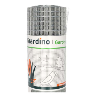 Giardino Vogelgaas | Giardino | 10 m x 51 cm (Maaswijdte 12.7 x 12.7 mm, Metaal, Zilver) 7140011 K170105613 - 2