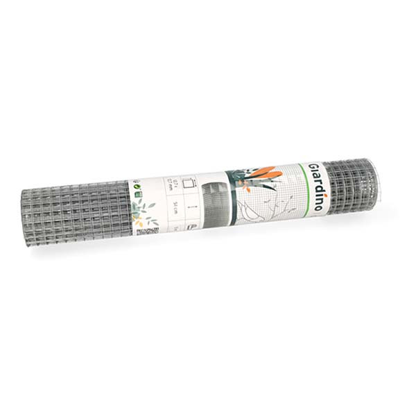 Giardino Vogelgaas | Giardino | 5 m x 51 cm (Maaswijdte 12.7 x 12.7 mm, Metaal, Zilver) 7140001 K170105612 - 1