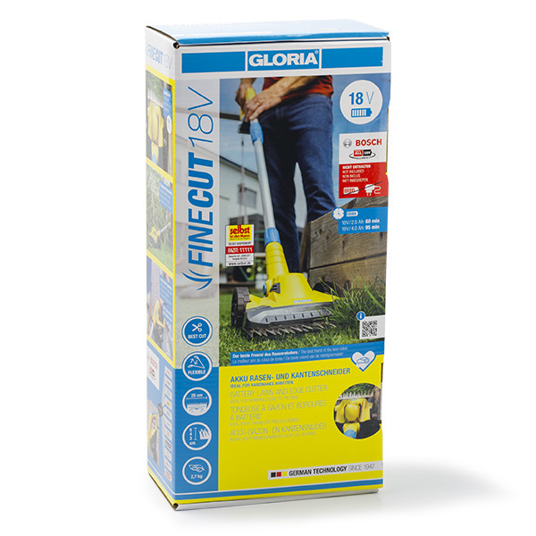 Gloria Accu graskantenmaaier | Gloria | FineCut | 25 cm (18V, 3 standen, Excl. accu en lader) 001301.0000 K170116577 - 6