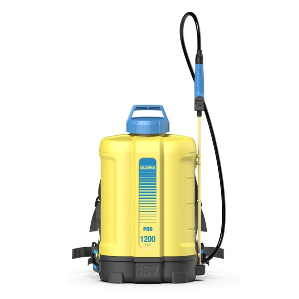 Gloria Accu rugspuit | Gloria Pro | 12 liter (Max. 3 bar, Incl. twee mondstukken, Excl. accu en lader) 000067.0000 K170113361 - 1