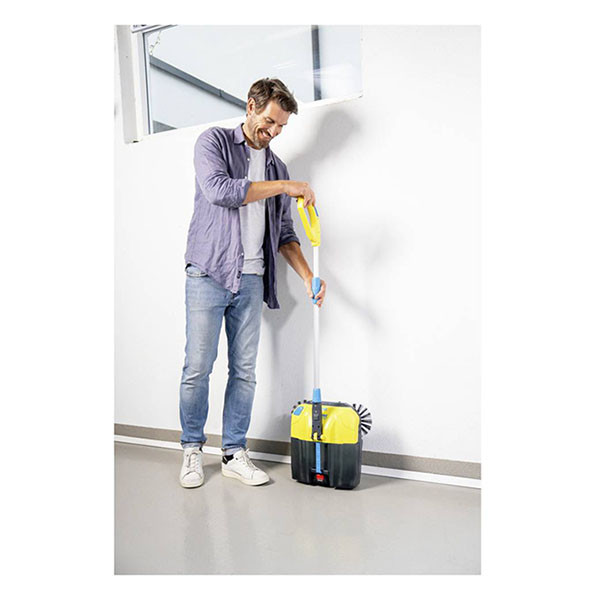 Gloria Accu veegmachine | Gloria EasySweep | 3 Borstels | 40 cm (Excl. Accu en oplader, Binnen en buiten, Opvangbak, Ledverlichting) 001500.0000 K170113125 - 2