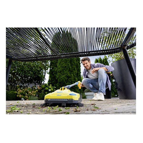 Gloria Accu veegmachine | Gloria EasySweep | 3 Borstels | 40 cm (Excl. Accu en oplader, Binnen en buiten, Opvangbak, Ledverlichting) 001500.0000 K170113125 - 5