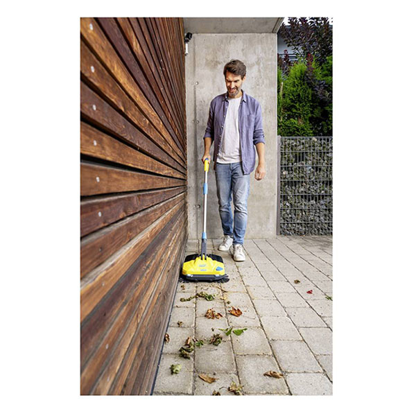 Gloria Accu veegmachine | Gloria EasySweep | 3 Borstels | 40 cm (Excl. Accu en oplader, Binnen en buiten, Opvangbak, Ledverlichting) 001500.0000 K170113125 - 7