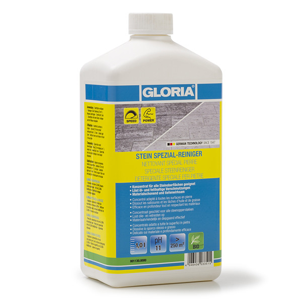 Gloria Steen reiniger | Gloria | 1 liter (Vloerreiniger, Milieuvriendelijk) 001130.0000 K170116601 - 1