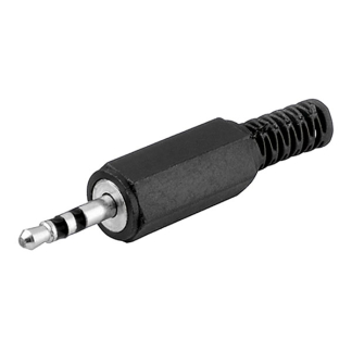 Goobay 2.5 mm jack plug | M | Goobay (Stereo, Trekontlasting, 3-polig) 11005 K010411100