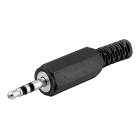 Goobay 2.5 mm jack plug | M | Goobay (Stereo, Trekontlasting, 3-polig) 11005 K010411100 - 1