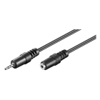 Goobay 2.5 mm jack verlengkabel | V ↔ M  | Goobay | 2 meter (Stereo, 3-polig) 50458 K010411046 - 1