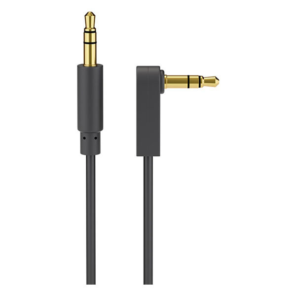 Goobay 3.5 mm jack kabel | M ↔ M  | Goobay | 0.5 m (Stereo, Haakse connector, 3-polig) 67782 K010411048 - 1