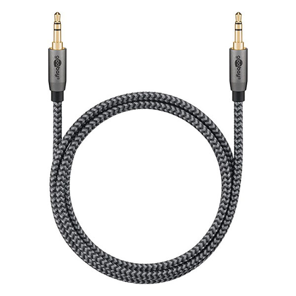 Goobay 3.5 mm jack kabel | M ↔ M  | Goobay Plus | 0.5 m (Stereo, 3-polig) 65272 K010411035 - 4