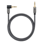 Goobay 3.5 mm jack kabel | M ↔ M  | Goobay Plus | 3 m (Stereo, Haakse connector, 3-polig) 65282 K010411043 - 4
