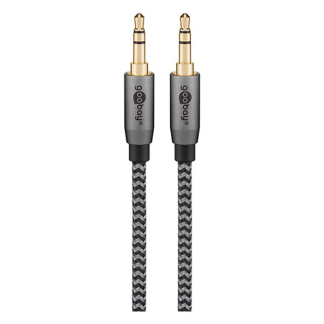 Goobay 3.5 mm jack kabel | M ↔ M  | Goobay Plus | 5 m (Stereo, 3-polig) 65276 K010411039 - 1