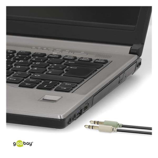 Goobay 3.5 mm jack splitterkabel | Goobay | 0.4 m (4-pin, Stereo) 48980 K010301553 - 4