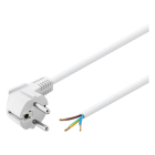 Goobay Aansluitsnoer | Goobay | 1.5 meter (3x 0.75mm², Randaarde, Haakse stekker, Wit) 93977 K010802229 - 2