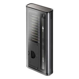 Goobay Accu precisieschroevendraaier | Goobay Tools (5V, Ingebouwde accu, Incl. 20 bits) 77838 K180108134 - 1