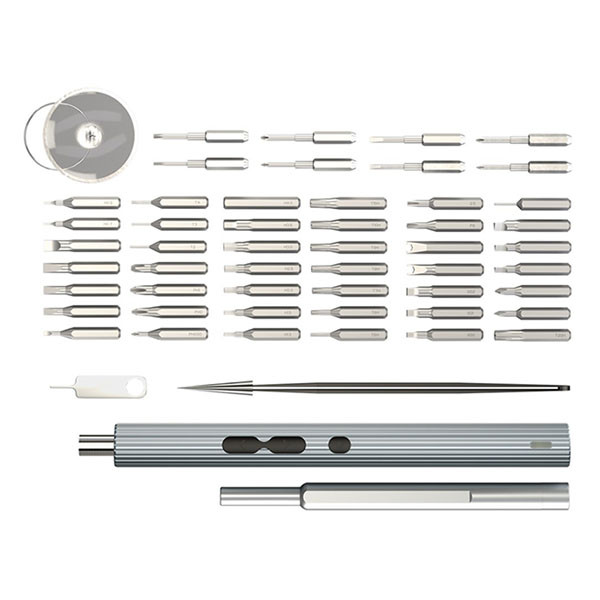 Goobay Accu precisieschroevendraaier | Goobay Tools (5V, Ingebouwde accu, Incl. 50 bits) 77839 K180108133 - 6