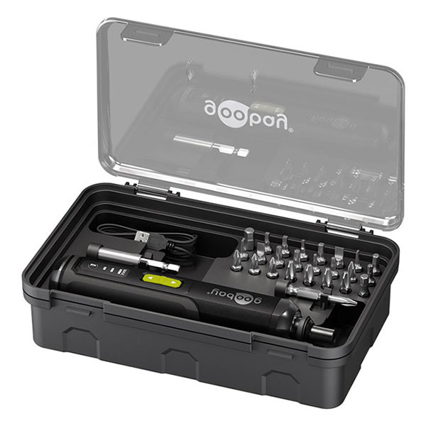 Goobay Accu schroevendraaier | Goobay (5V, Ingebouwde accu, Incl. 24 bits) 77816 K180108128 - 6
