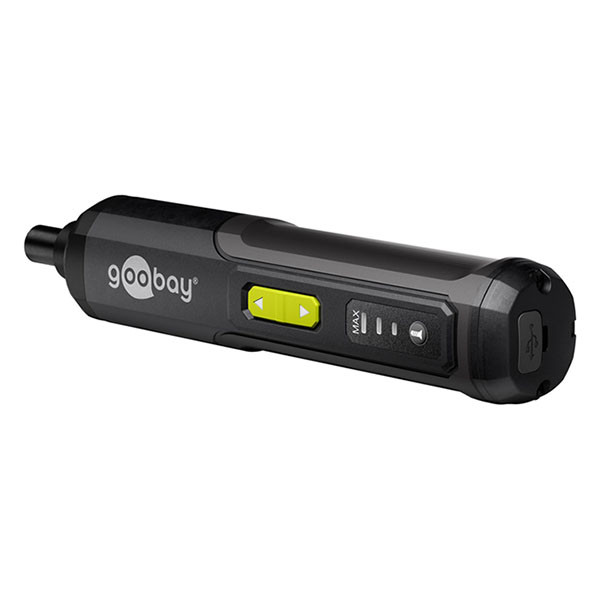 Goobay Accu schroevendraaier | Goobay (5V, Ingebouwde accu, Incl. 24 bits) 77816 K180108128 - 2