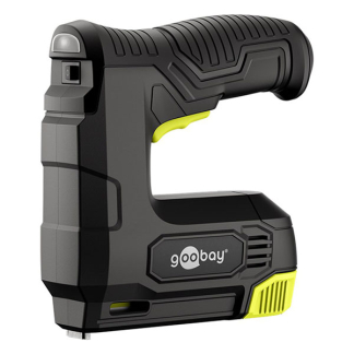 Goobay Accu tacker | Goobay Tools (5V, Ingebouwde accu, Incl. nietjes en spijkers) 77819 K180108131 - 2