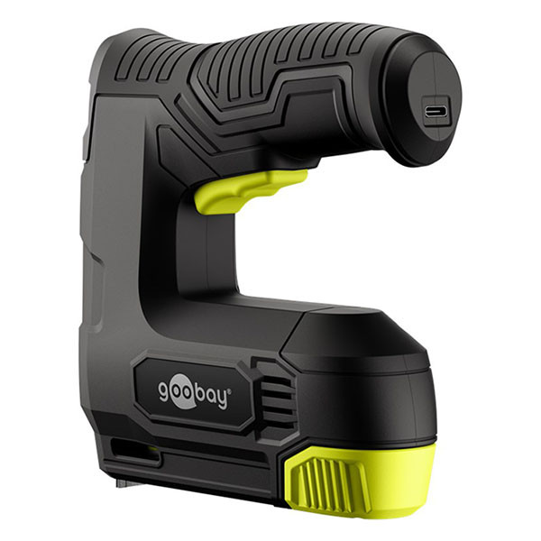 Goobay Accu tacker | Goobay Tools (5V, Ingebouwde accu, Incl. nietjes en spijkers) 77819 K180108131 - 1