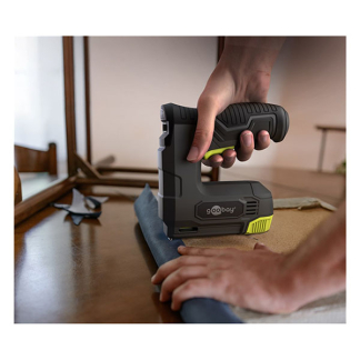 Goobay Accu tacker | Goobay Tools (5V, Ingebouwde accu, Incl. nietjes en spijkers) 77819 K180108131 - 7