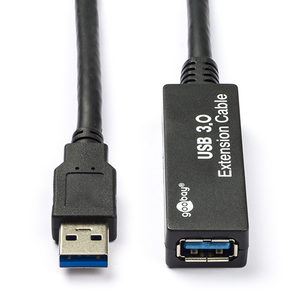 Verzwakken exotisch Schaap Actieve USB verlengkabel | 5 meter | USB 3.0 (Koperen kern, Daisy chaining  tot 10 meter)
