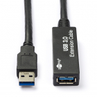 Goobay Actieve USB verlengkabel | 5 meter | USB 3.0 (Koperen kern, Daisy chaining tot 10 meter) 95727 K070601043 Goobay Actieve USB verlengkabel | 5 meter | USB 3.0 (Koperen kern, Daisy chaining tot 10 meter) 95727 K070601043