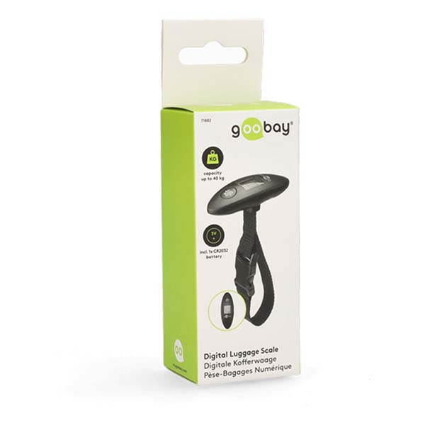 Goobay Bagageweegschaal | Goobay | LCD (Tarra functie, Tot 40 KG) 71882 K170105231 - 4