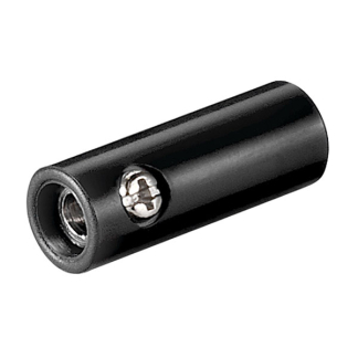 Goobay Banaan contrastekker | V | Goobay (Schroefklem, 4 mm, Zwart) 11378 K010411146