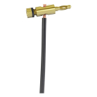 Goobay Banaanstekker | M | Goobay (Verguld, Schroefklem, 4 mm, Zwart) 11683 K010411142 - 4