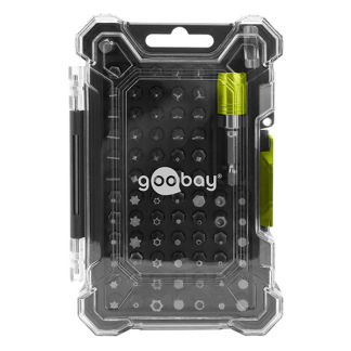 Goobay Bithouderset | Goobay Tools | 75-delig (Opbergkoffer) 77843 K180108141