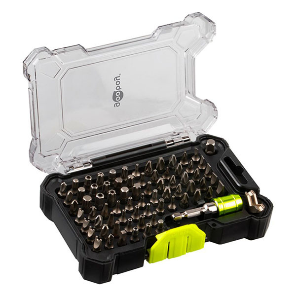 Goobay Bithouderset | Goobay Tools | 75-delig (Opbergkoffer) 77843 K180108141 - 2