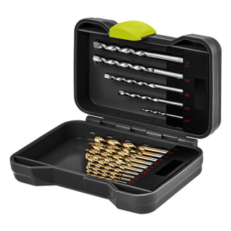 Goobay Boorset | Goobay | 17-delig (Voor metaal, steen en beton) 77848 K170103474