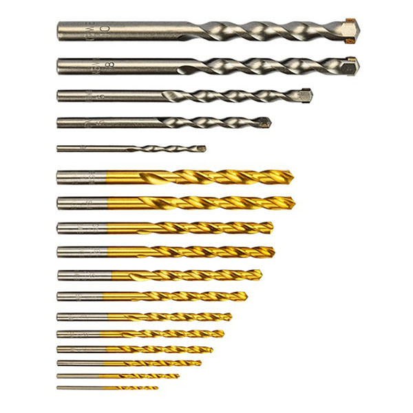 Goobay Boorset | Goobay Tools | 17-delig (Voor metaal, steen en beton) 77848 K170103474 - 3
