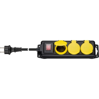 Goobay Buiten stekkerdoos | Goobay | 3 meter (3-voudig, IP44, 3x 1.5 mm², 16A, 3680W) 45193 K010807000 - 1