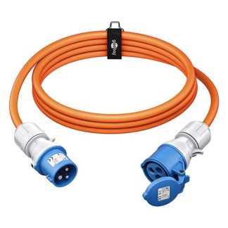 Goobay CEE verlengkabel | Goobay | 5 meter (16A, 230V, IP44, CEE naar CEE) 76228 K010806268 - 1