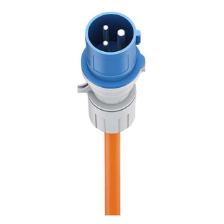 Goobay CEE verloopkabel | Goobay | 1.5 meter (16A, 230V, 3x2.5mm², IP44, CEE naar CEE en schuko contrastekker, 90°) 76232 K010806275 - 3