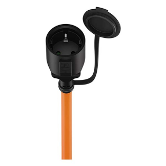 Goobay CEE verloopkabel | Goobay | 1.5 meter (16A, 230V, 3x2.5mm², IP44, Schuko naar CEE mannelijk) 76223 K010806271 - 3