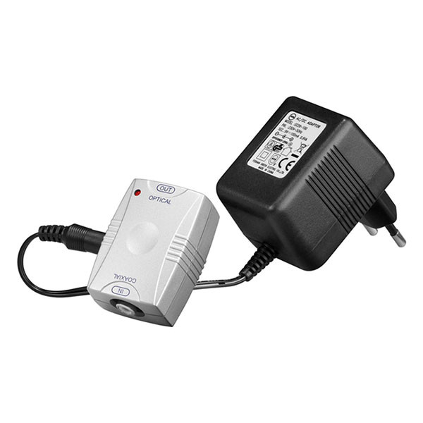 Goobay Coax naar Toslink adapter | Goobay | 1-wegs (Coax RCA naar Optisch) 11918 K010411187 - 1