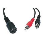 Goobay DIN naar Tulp kabel | V ↔ M | Goobay | 20 cm (Stereo, 5-pins) 50004 K010411031 - 2